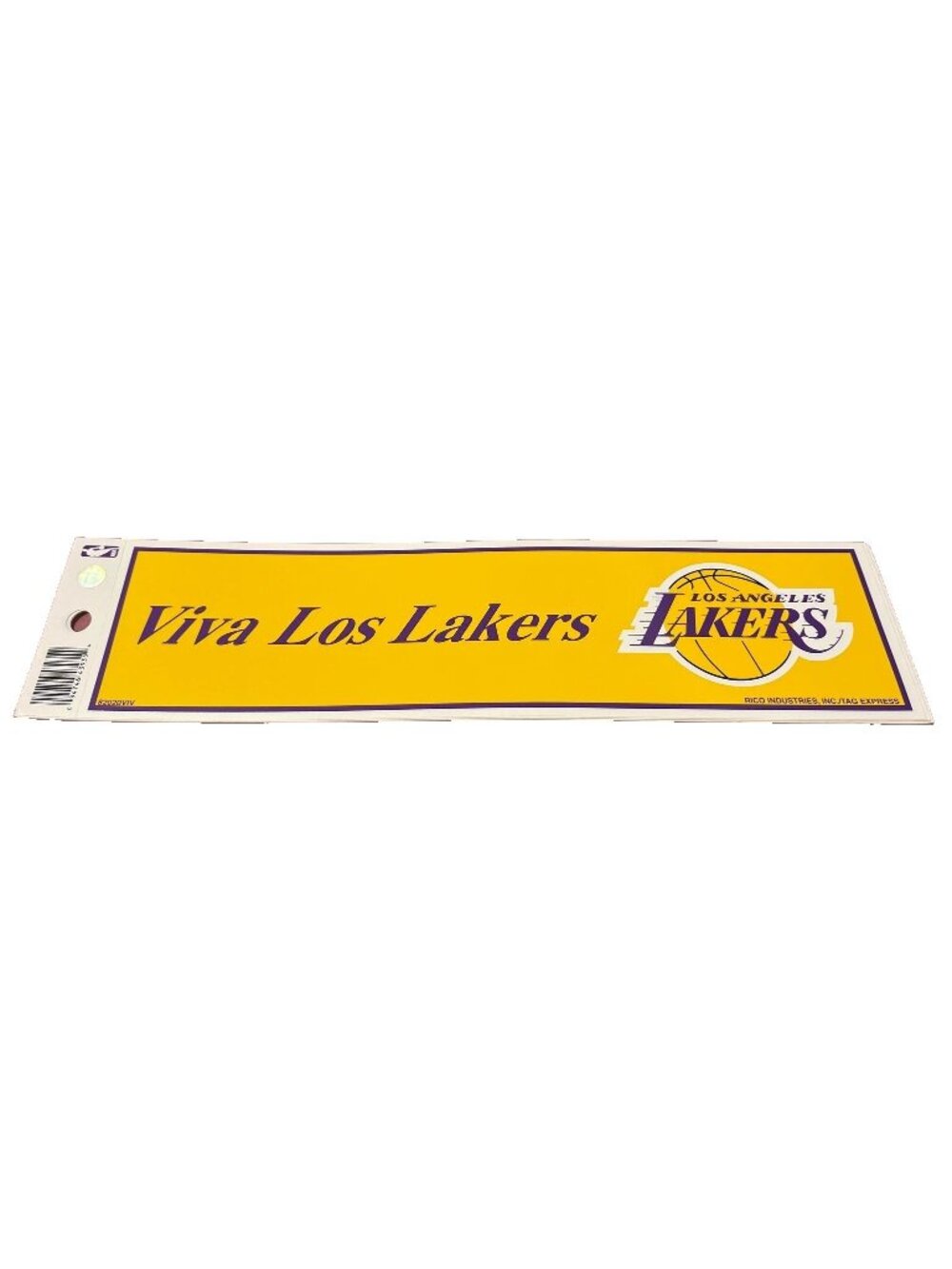Los Angeles Lakers 'VIVA' Bumper Sticker Vintage Style Vinyl Decal NEW NBA
